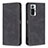 Leather Case Stands Flip Cover Holder B15F for Xiaomi Redmi Note 10 Pro 4G