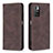 Leather Case Stands Flip Cover Holder B15F for Xiaomi Redmi Note 11 4G (2021)