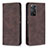 Leather Case Stands Flip Cover Holder B15F for Xiaomi Redmi Note 11 Pro 4G