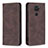 Leather Case Stands Flip Cover Holder B15F for Xiaomi Redmi Note 9