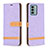 Leather Case Stands Flip Cover Holder B16F for Nokia G22