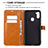 Leather Case Stands Flip Cover Holder B16F for Samsung Galaxy A11