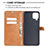 Leather Case Stands Flip Cover Holder B16F for Samsung Galaxy A12 Nacho