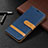 Leather Case Stands Flip Cover Holder B16F for Samsung Galaxy A20e