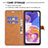 Leather Case Stands Flip Cover Holder B16F for Samsung Galaxy A23 5G