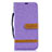 Leather Case Stands Flip Cover Holder B16F for Samsung Galaxy A30S Clove Purple