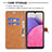 Leather Case Stands Flip Cover Holder B16F for Samsung Galaxy A33 5G