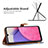 Leather Case Stands Flip Cover Holder B16F for Samsung Galaxy A33 5G