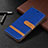 Leather Case Stands Flip Cover Holder B16F for Samsung Galaxy M01s