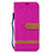 Leather Case Stands Flip Cover Holder B16F for Samsung Galaxy M20 Hot Pink