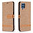 Leather Case Stands Flip Cover Holder B16F for Samsung Galaxy M32 4G