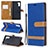 Leather Case Stands Flip Cover Holder B16F for Samsung Galaxy Note 10 5G