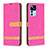 Leather Case Stands Flip Cover Holder B16F for Xiaomi Mi 12T 5G Hot Pink