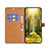 Leather Case Stands Flip Cover Holder B16F for Xiaomi Redmi 10 5G