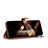 Leather Case Stands Flip Cover Holder B16F for Xiaomi Redmi 13C