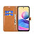 Leather Case Stands Flip Cover Holder B16F for Xiaomi Redmi Note 10 5G