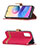 Leather Case Stands Flip Cover Holder B16F for Xiaomi Redmi Note 10T 5G