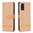 Leather Case Stands Flip Cover Holder B16F for Xiaomi Redmi Note 11 4G (2022)