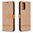 Leather Case Stands Flip Cover Holder B16F for Xiaomi Redmi Note 11 SE India 4G