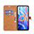 Leather Case Stands Flip Cover Holder B16F for Xiaomi Redmi Note 11T 5G