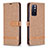 Leather Case Stands Flip Cover Holder B16F for Xiaomi Redmi Note 11T 5G