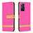 Leather Case Stands Flip Cover Holder B16F for Xiaomi Redmi Note 12 Pro 4G Hot Pink