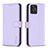 Leather Case Stands Flip Cover Holder B17F for Motorola Moto G Power 5G (2023) Clove Purple