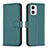 Leather Case Stands Flip Cover Holder B17F for Motorola Moto G73 5G