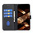 Leather Case Stands Flip Cover Holder B17F for Nokia C12