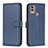 Leather Case Stands Flip Cover Holder B17F for Nokia C22