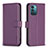 Leather Case Stands Flip Cover Holder B17F for Nokia G11