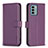 Leather Case Stands Flip Cover Holder B17F for Nokia G22