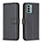 Leather Case Stands Flip Cover Holder B17F for Nokia G22