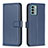 Leather Case Stands Flip Cover Holder B17F for Nokia G22