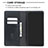 Leather Case Stands Flip Cover Holder B17F for Samsung Galaxy A30S