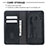 Leather Case Stands Flip Cover Holder B17F for Samsung Galaxy A40