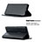 Leather Case Stands Flip Cover Holder B17F for Samsung Galaxy Note 20 5G