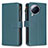 Leather Case Stands Flip Cover Holder B17F for Xiaomi Civi 3 5G Green