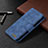 Leather Case Stands Flip Cover Holder B18F for Samsung Galaxy A30S