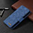 Leather Case Stands Flip Cover Holder B18F for Samsung Galaxy A41