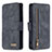 Leather Case Stands Flip Cover Holder B18F for Samsung Galaxy M60s