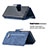 Leather Case Stands Flip Cover Holder B18F for Samsung Galaxy Note 20 Ultra 5G