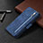 Leather Case Stands Flip Cover Holder B18F for Samsung Galaxy S10 Lite