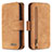 Leather Case Stands Flip Cover Holder B18F for Samsung Galaxy S20 5G