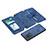 Leather Case Stands Flip Cover Holder B18F for Samsung Galaxy S20 Ultra 5G