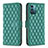 Leather Case Stands Flip Cover Holder B20F for Nokia G21 Green