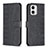 Leather Case Stands Flip Cover Holder B21F for Motorola Moto G73 5G