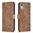 Leather Case Stands Flip Cover Holder B21F for Nokia C12