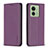 Leather Case Stands Flip Cover Holder B22F for Motorola Moto Edge 40 5G