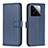 Leather Case Stands Flip Cover Holder B22F for Xiaomi Mi 14 5G